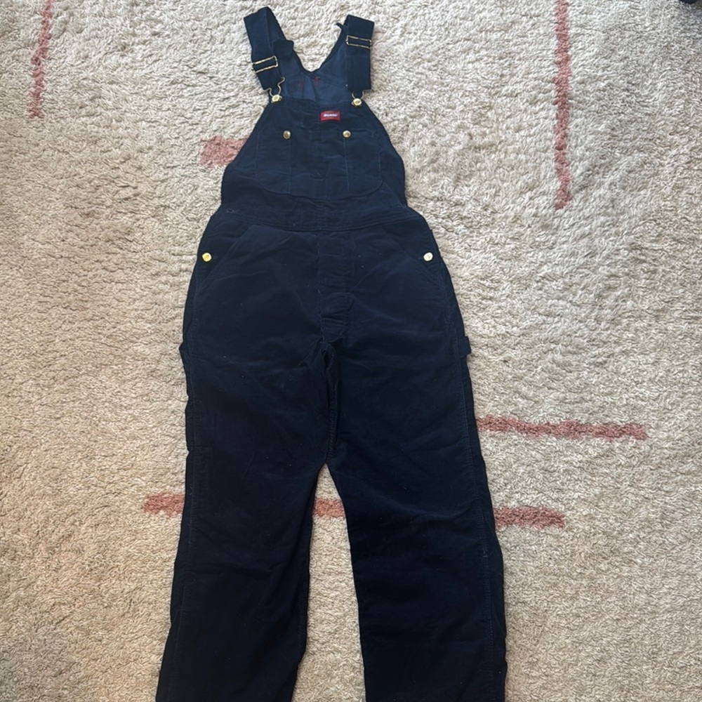 Dickies Black Jumpsuit with Adjustable Straps